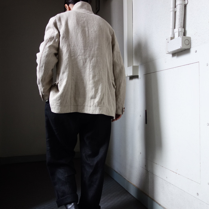 1月の製作 / classic farmers heavylinen tailor jkt_e0130546_12300454.jpg