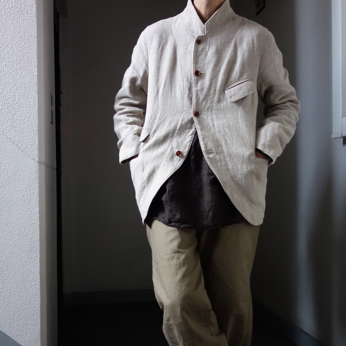 1月の製作 / classic farmers heavylinen tailor jkt_e0130546_12311724.jpg