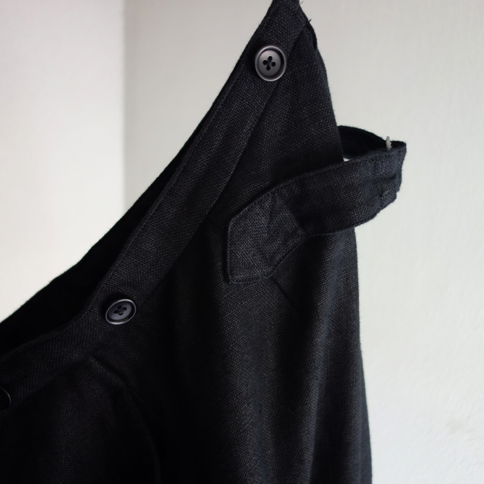 1月の製作 / classic heavylinen trousers_e0130546_12483689.jpg
