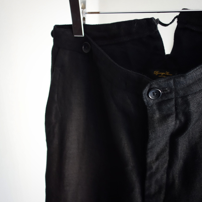 1月の製作 / classic heavylinen trousers_e0130546_12490006.jpg