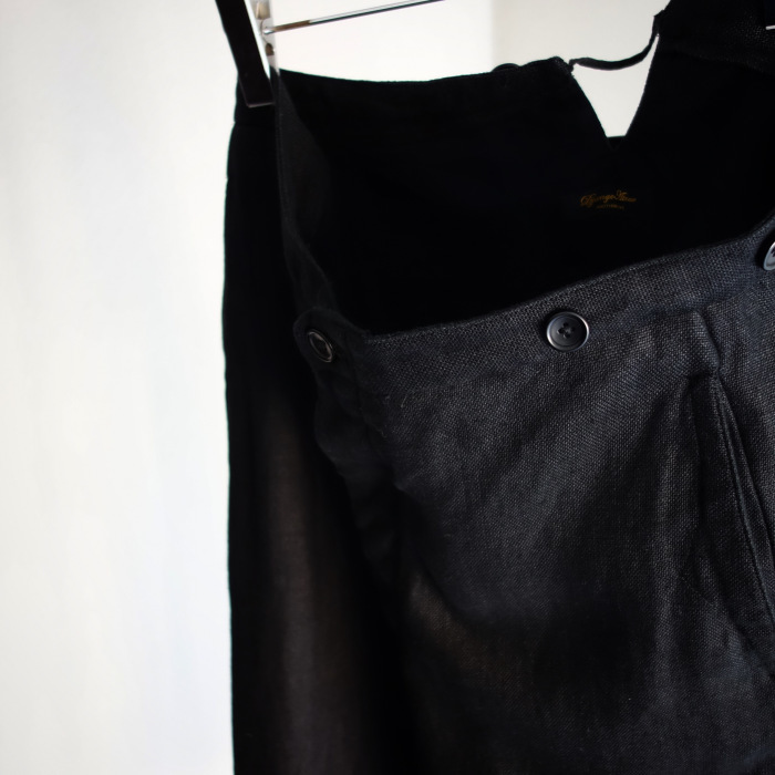1月の製作 / classic heavylinen trousers_e0130546_12492343.jpg