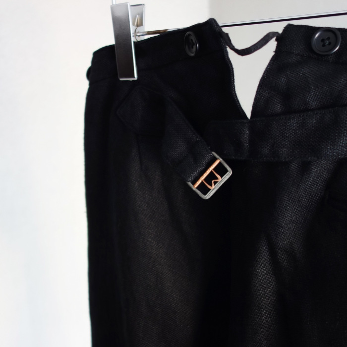 1月の製作 / classic heavylinen trousers_e0130546_12531561.jpg