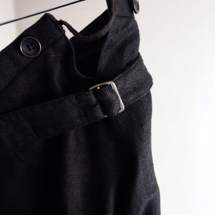 1月の製作 / classic heavylinen trousers_e0130546_12535227.jpg