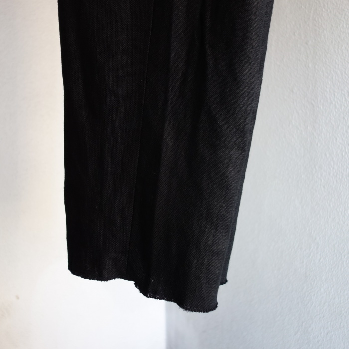 1月の製作 / classic heavylinen trousers_e0130546_12555089.jpg