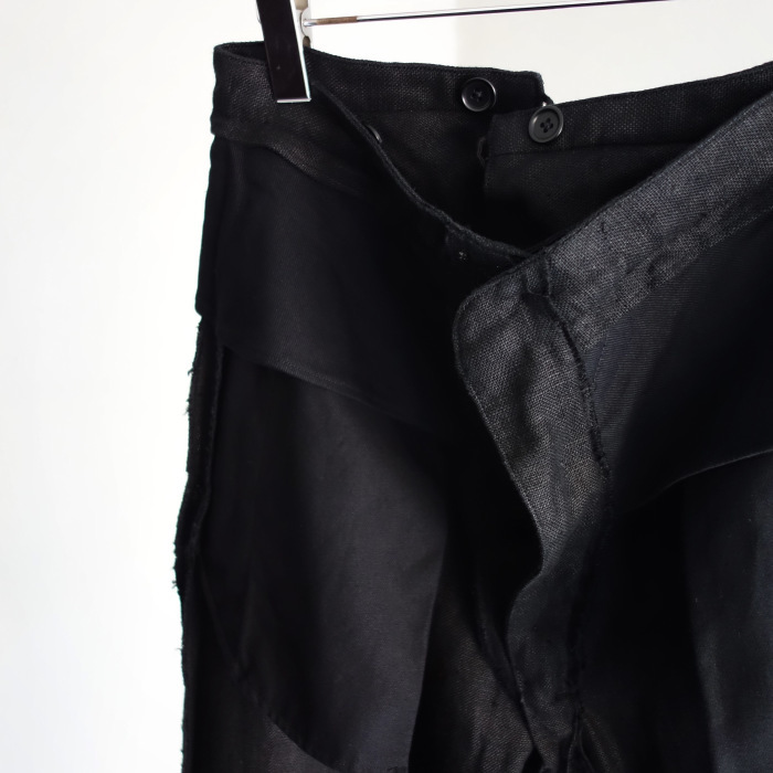 1月の製作 / classic heavylinen trousers_e0130546_12563274.jpg