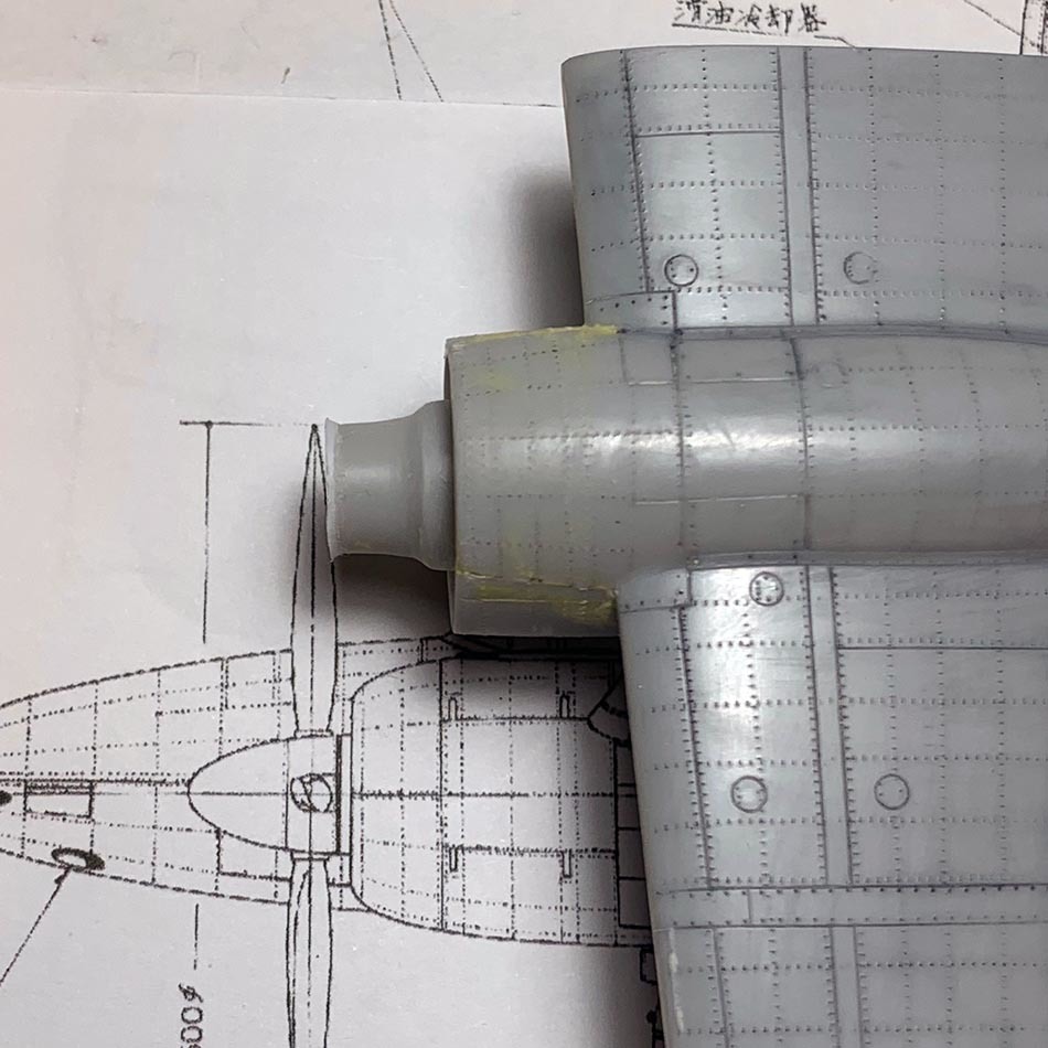 日本陸軍キ83試作遠距離戦闘機 1/72 製作 （その1） : angle