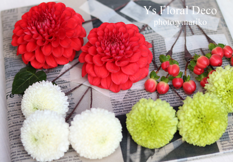 和装の生花ヘッドドレス Ys Floral Deco Blog 和装の生花ヘッドドレス Ys Floral Deco Blog