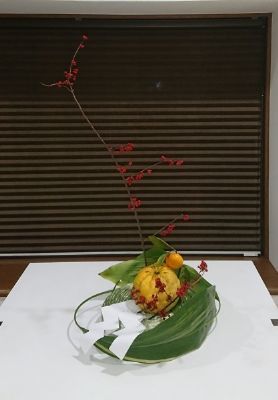 鬼ゆず!! 枝、葉付きみかん!_c0165824_21382928.jpg