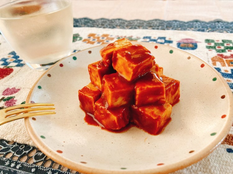 【雑穀料理】余った具材が美味しいおつまみに大変身!わさび味噌漬け豆腐チーズの作り方・レシピ【大豆】_c0405952_20465580.jpg
