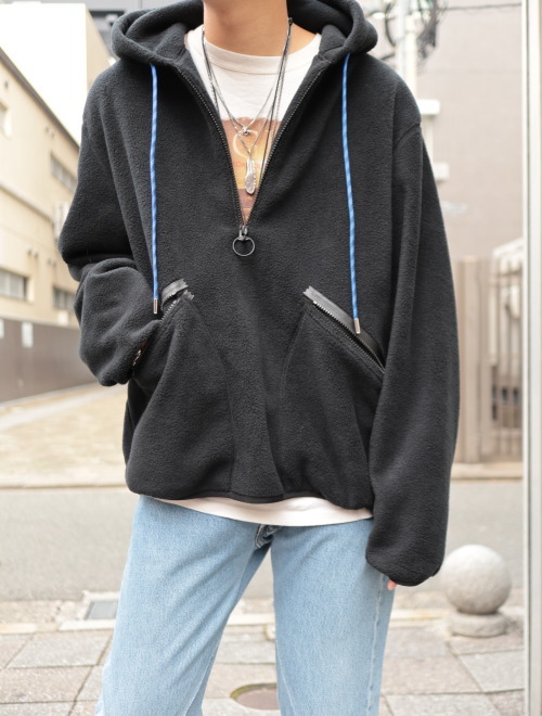 Fleece hooded cheap sweater