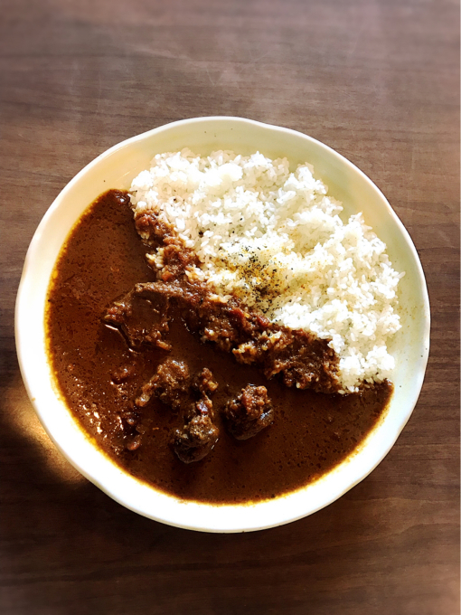 連休もカレー、今日もカレー、いやいや、毎日カレー笑笑^_^_d0132688_19345158.jpg