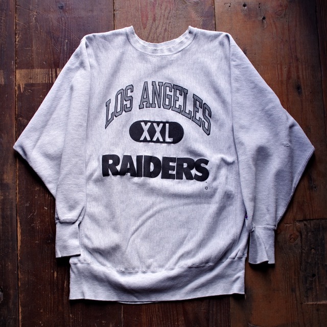 続続 Champion Reverse Weave / 1990s NFL LA RAIDERS !!! : biscco
