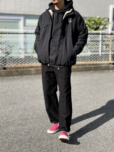 STANDARD CALIFORNIA - SD Fleestretch Reversible Jacket STANDARD CALIFORNIA - SD Fleestretch Reversible Jacket