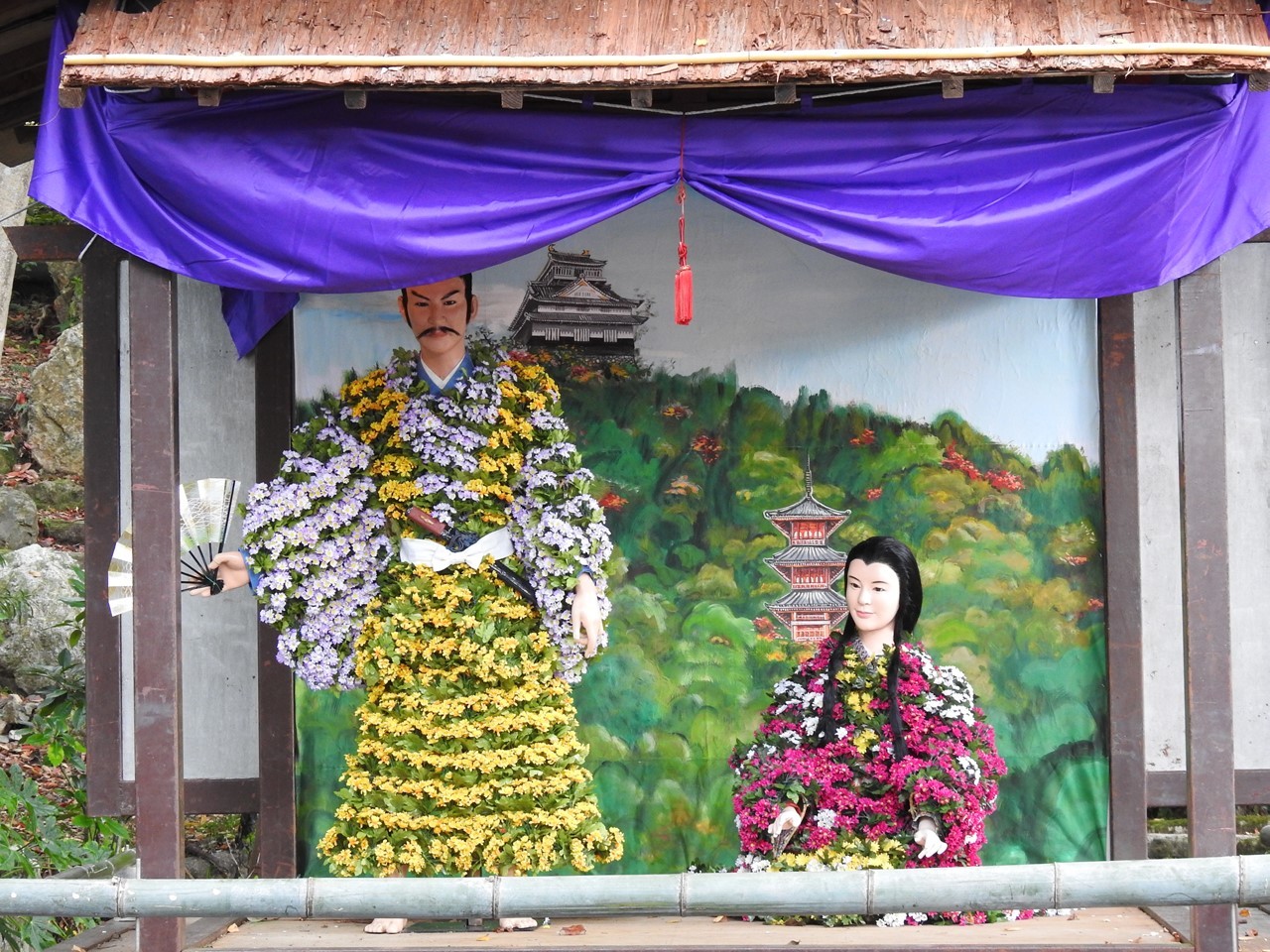 岐阜公園の菊人形と菊花展 自然風の自然風だより 岐阜公園の菊人形と菊花展 自然風の自然風だより