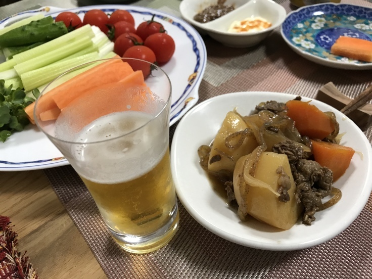 友人の手料理で黒糖焼酎をやる!_c0212604_10315618.jpeg