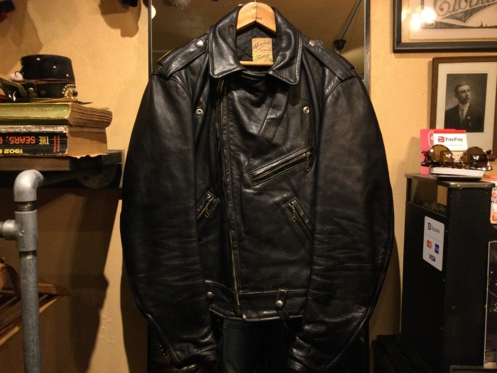 〜60\'s Taubers Of California leather MC jacket_e0343648_21031197.jpeg