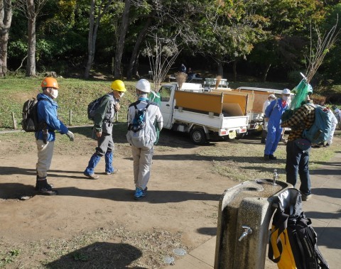 山桜30本植樹、最年少参加者は3歳：11・21六国見山手入れ（上）_c0014967_11004435.jpg