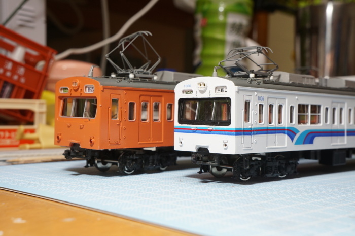 鉄道模型・HO】秩父鉄道1000系オレンジ整備完了 : kazuの日々の企み！