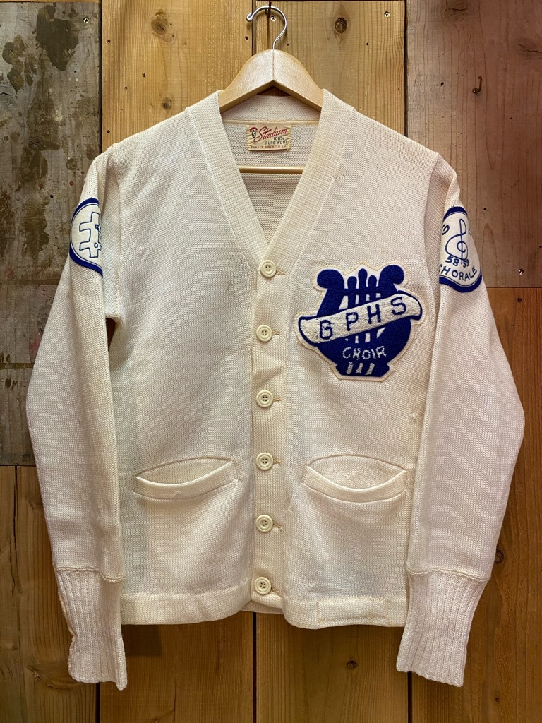 11月25日(水)マグネッツ大阪店Vintage入荷日!!#2 アスレチックウェア編!!20\'s~ LetteredSweater,40\'s~ LetteredCardigan,Sweat!!_c0078587_13414972.jpg