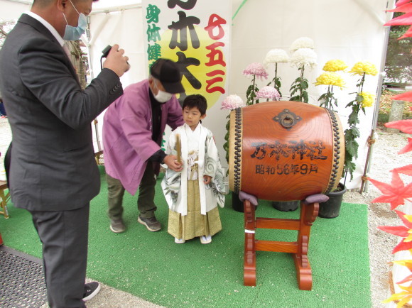 孫の七五三_b0203588_18484294.jpg