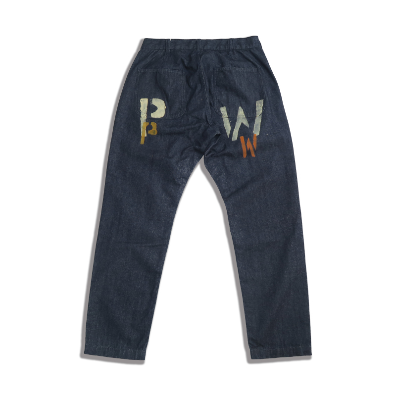 FULL COUNT(フルカウント) 【2021年3月発売予約商品】Denim Tapered Trousers 〔Prisoner of war〕_c0204678_17151186.jpg