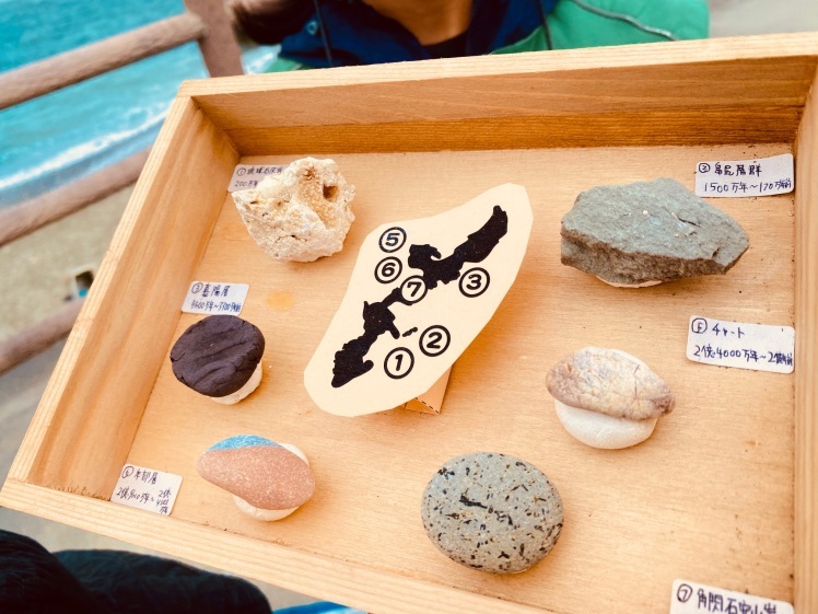 沖縄で拾った人みたいな石 沖縄で拾った人みたいな石