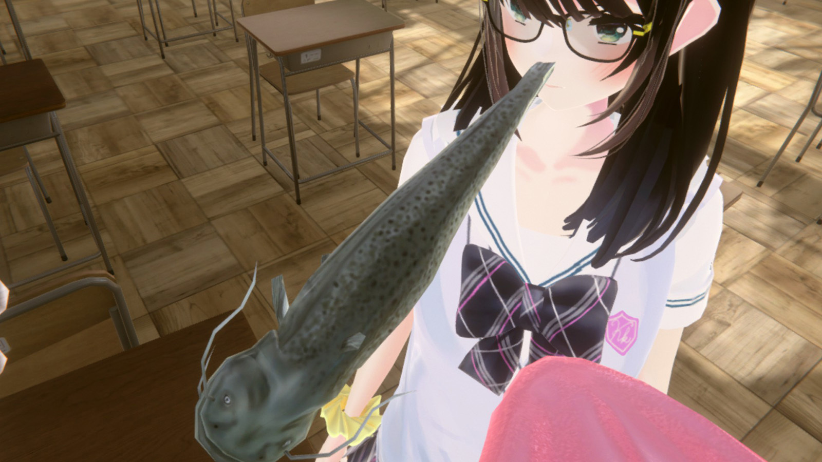 縦笛なめなめvr 三毛猫様の部屋