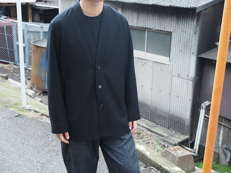 山内 -ノーミュールシング・ノーカラージャケット- : Chalt 山内 -ノーミュールシング・ノーカラージャケット- : Chalt