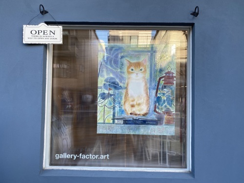 荒井先生の個展 パリの屋根_a0216583_23480323.jpeg