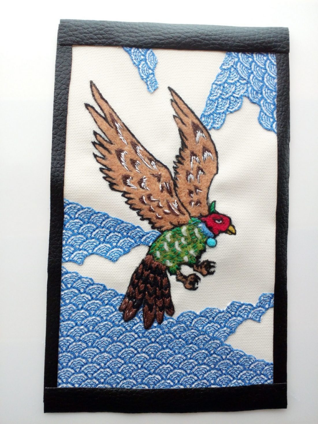 変わり布刺繍実験 鬼灯の冷徹 からルリオさん とんでもひつじ日和 変わり布刺繍実験 鬼灯の冷徹 からルリオさん とんでもひつじ日和