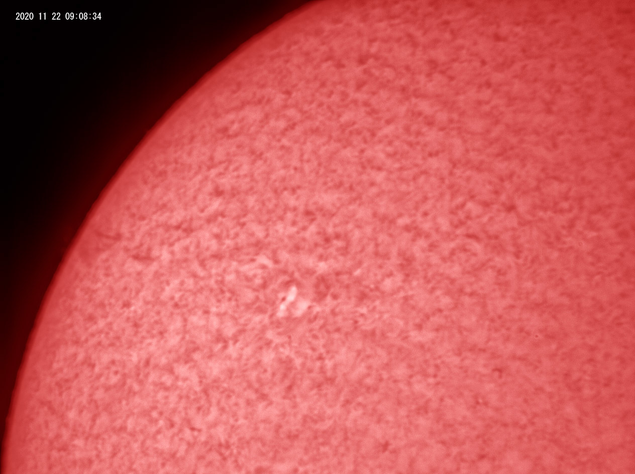11月22日の太陽_e0174091_16415685.jpg