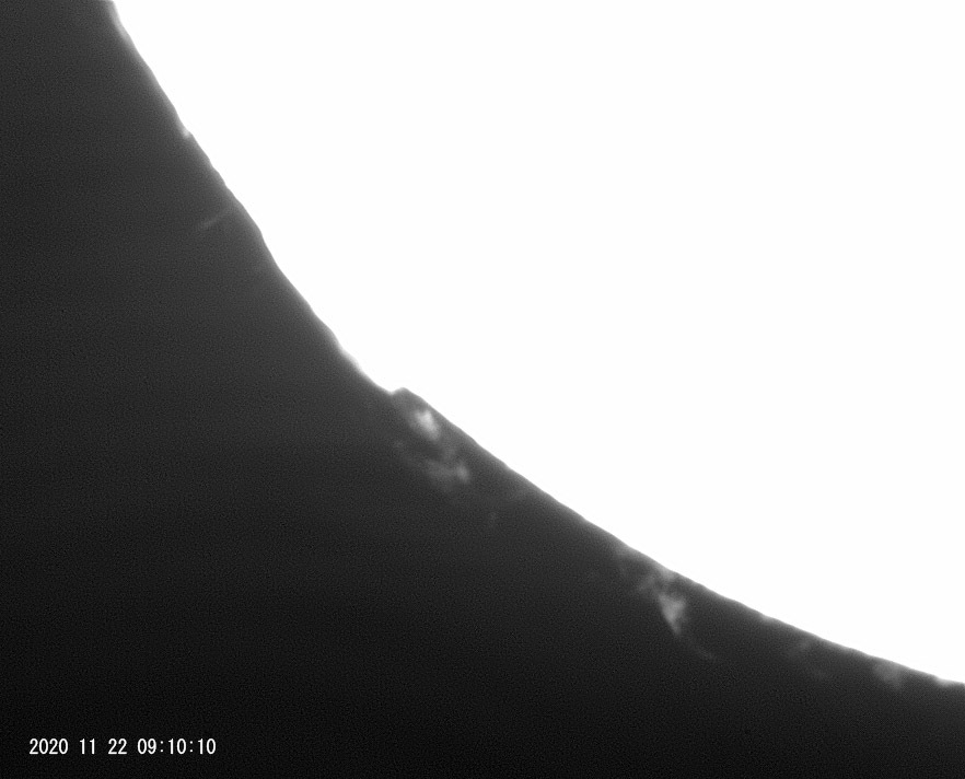 11月22日の太陽_e0174091_16421360.jpg