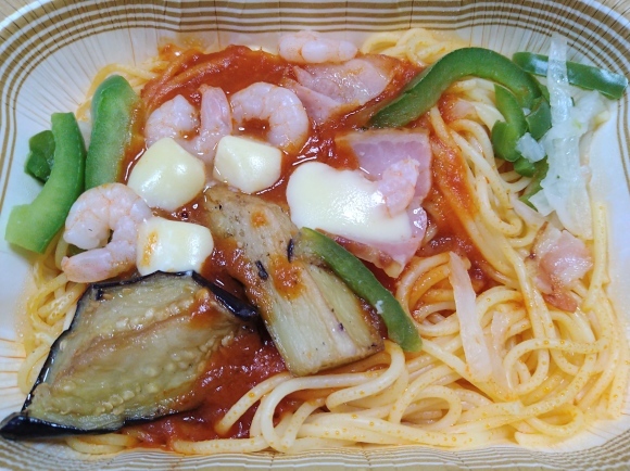 11/26 サントリーからだを想うオールフリー、オーマイ海老ナポリタン@自宅_b0042308_23125508.jpg