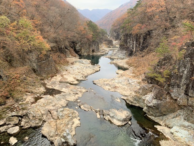 鬼怒川 紅葉ハイキング In 龍王峡 滝と奇岩と紅葉のピカイチ渓谷 Ryuokyo In Nikkō National Park やっぱり自然が好き