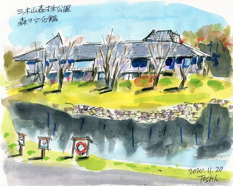 兵庫県立三木山森林公園 4 紅葉も終盤 デジの目