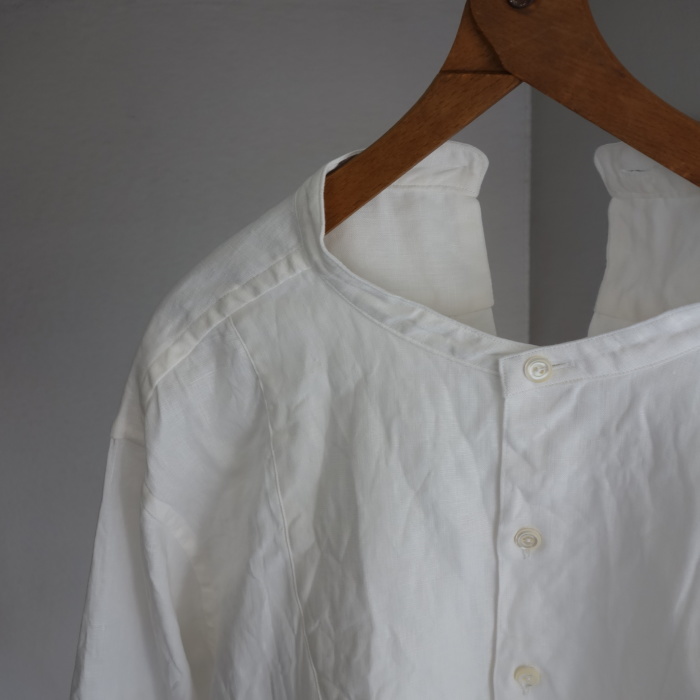 1月の製作 / antiqued irishlinen shirt_e0130546_12121026.jpg