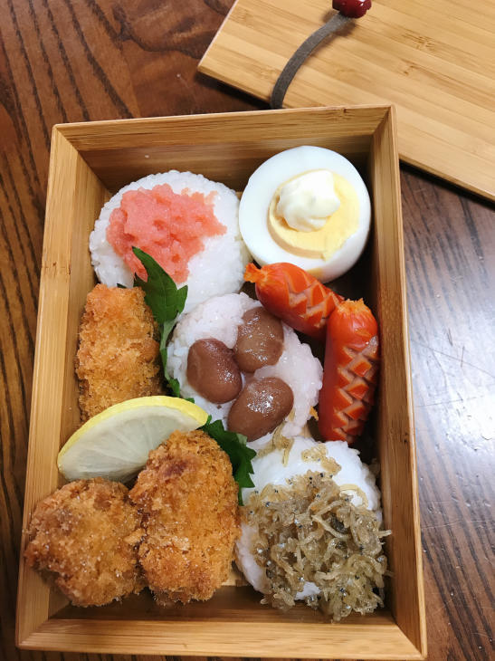 夫弁当と昨日のご飯_f0296683_10325304.jpg