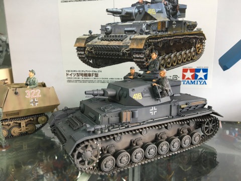 タミヤ 新製品 1／35 Ⅳ号戦車Ｆ型 : マルタカヤ模型