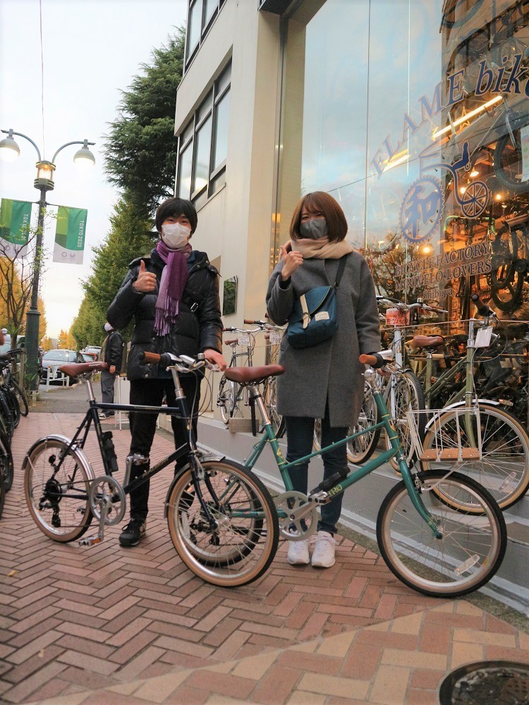 11月29日 渋谷 原宿 の自転車屋 FLAME bike前です_e0188759_18182883.jpg