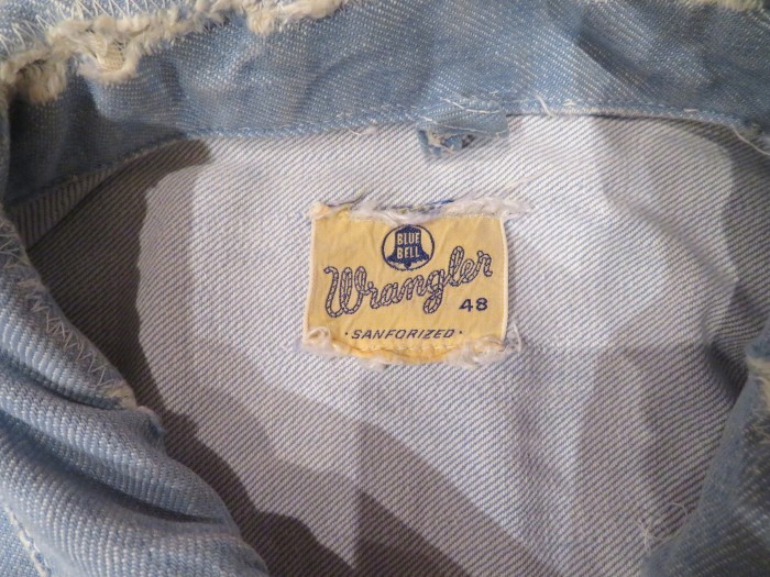 60's Wrangler 22MJZ BLUE BELL 縦ベル 48 BIG SIZE : DELIGHT 60's Wrangler 22MJZ BLUE BELL 縦ベル 48 BIG SIZE : DELIGHT