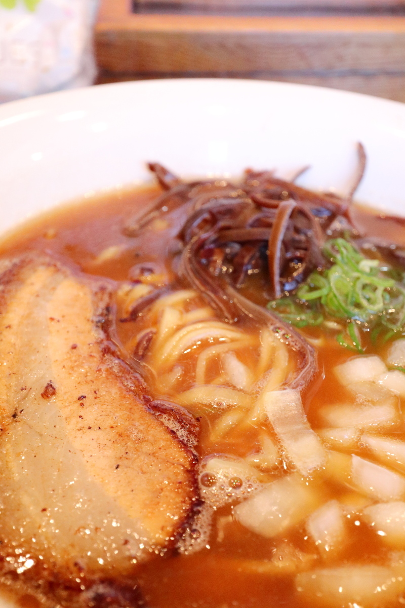 麺屋 なかひらで、龍馬シャモラーメン_a0077663_18265370.jpg
