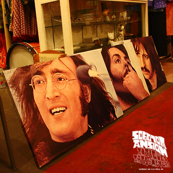 1970s Vintage ビートルズのポスターパネル The BEATLES 1970s Vintage ビートルズのポスターパネル The BEATLES