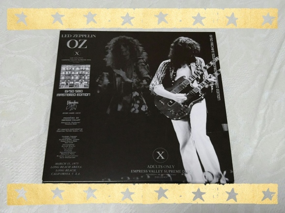 LED ZEPPELIN / オズの魔法使い : 無駄遣いな日々 LED ZEPPELIN / オズの魔法使い : 無駄遣いな日々