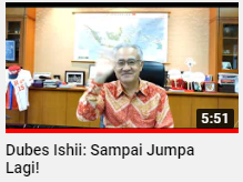 映像 石井正文 在インドネシア大使離任のあいさつ Dubes Ishii Sampai Jumpa Lagi Exblog ガドガド