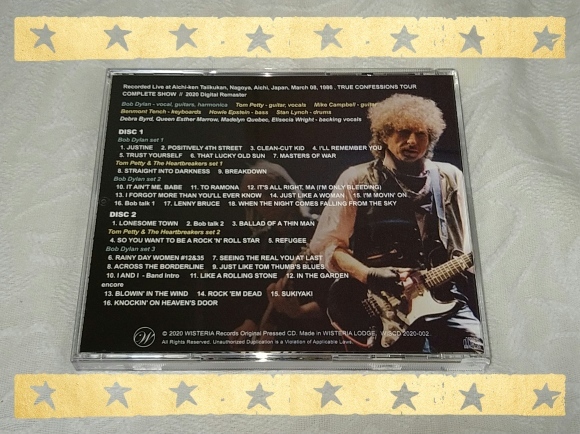 BOB DYALAN with TOM PETTY & THE HEARTBREAKERS / LIVE IN NAGOYA 1986 COMPLETE_b0042308_17424191.jpg