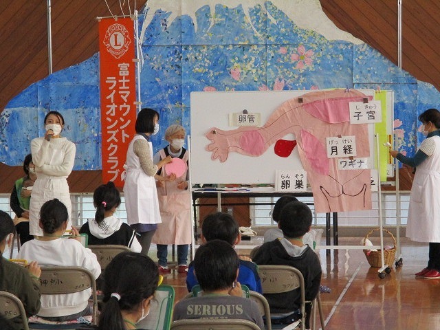 私自身がドキドキ、赤くなるような性教育授業 富士マウントライオンズクラブの青少年育成事業「いのちを考える」_f0141310_07194407.jpg