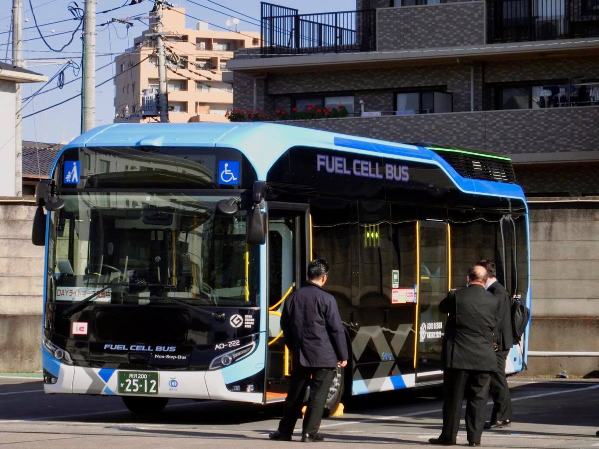 西武バス 燃料電池バスに乗る 黄色い電車に乗せて 西武バス 燃料電池バスに乗る 黄色い電車に乗せて