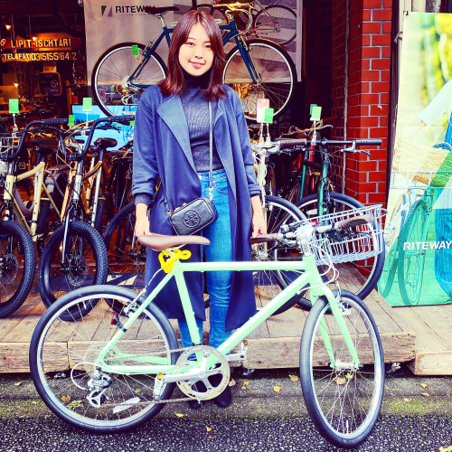 リピトの 本日のバイシクルガール ライトウェイ特集 自転車女子 自転車ガール 自転車ボーイ クロスバイク ライトウェイ おしゃれ自転車 マリン ターン シェファード パスチャー スタイルス サイクルショップ リピト イシュタール スタッフのあれこれそれ