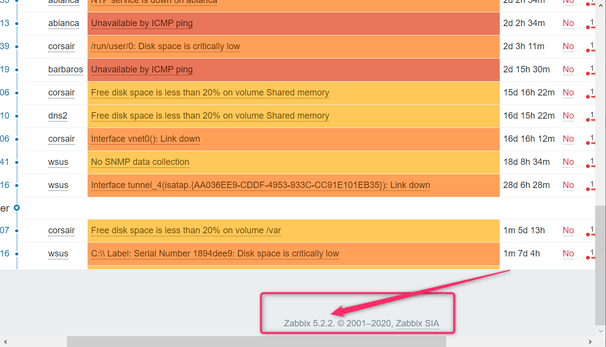 openSUSE 15: zabbix5.0 から 5.2 へのアップデート_a0056607_11245526.png