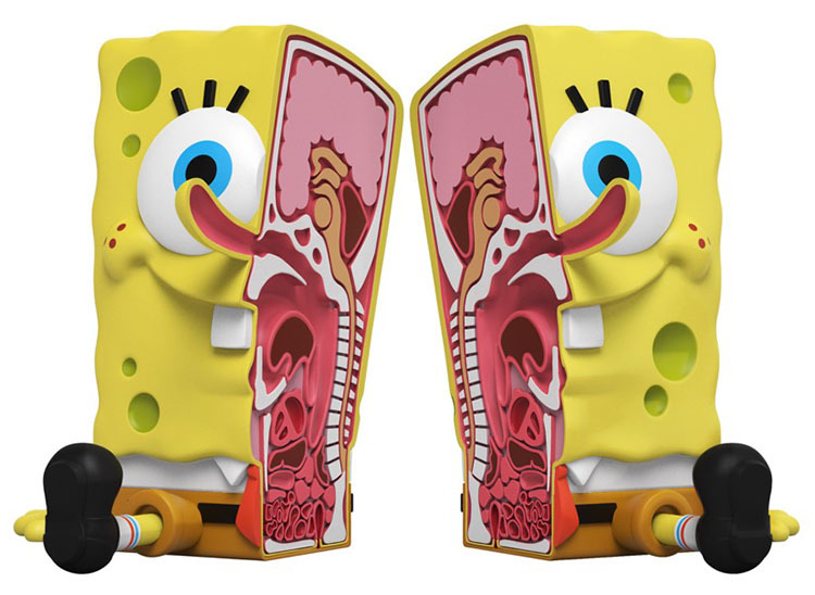 XXPOSED Spongebob Squarepants by Jason Freeny_e0118156_21504136.jpg
